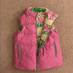 Lilly Pulitzer Jackets & Coats - Lilly Pulitzer Girls Reversible Vest Lilly Pulitzer Jackets & Coats - Lilly Pulitzer Girls Reversible Vest